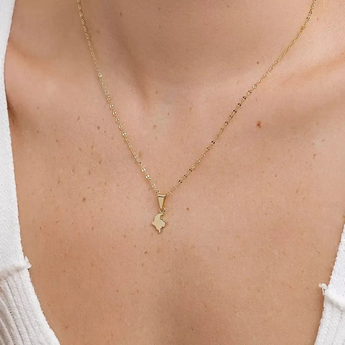 DIJE GOLDEN COLOMBIA-DIJES-JOYERIA D'ORÉ-ORO LAMINADO 18K CALI