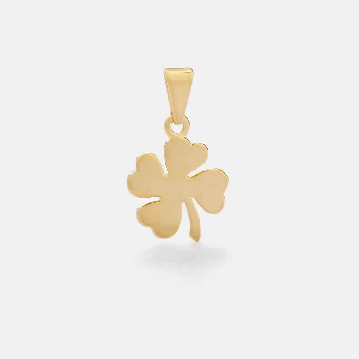 DIJE LUCKY CLOVER 1.7CM-DIJES-JOYERIA D'ORÉ-ORO LAMINADO 18K CALI