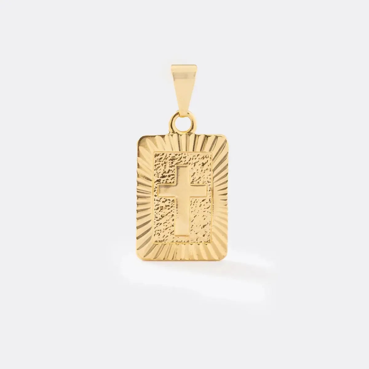 DIJE PLACA ALMIGHTY-DIJES-JOYERIA D'ORÉ-ORO LAMINADO 18K CALI