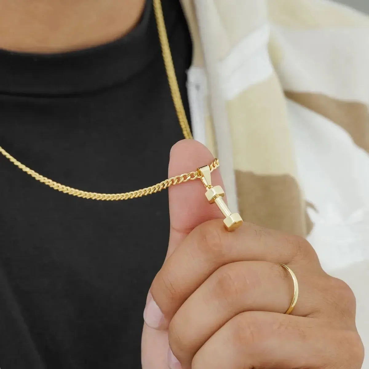 DIJE POWER GYM-DIJES-JOYERIA D'ORÉ-ORO LAMINADO 18K CALI