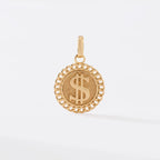 DIJE SIGNO PESO MEDIANO-DIJES-JOYERIA D'ORÉ-ORO LAMINADO 18K CALI