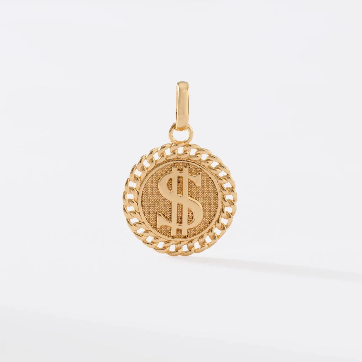 DIJE SIGNO PESO MEDIANO-DIJES-JOYERIA D'ORÉ-ORO LAMINADO 18K CALI
