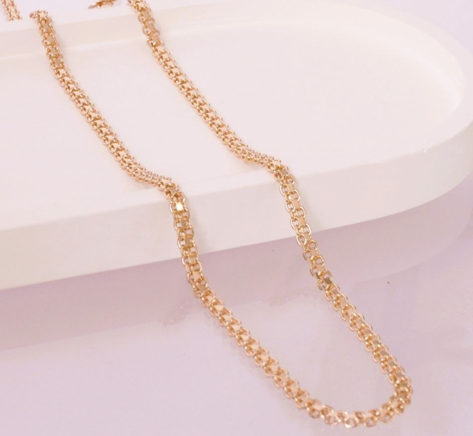 CADENA CHINESCA 45CM-CADENAS-JOYERIA D'ORÉ-ORO LAMINADO 18K CALI