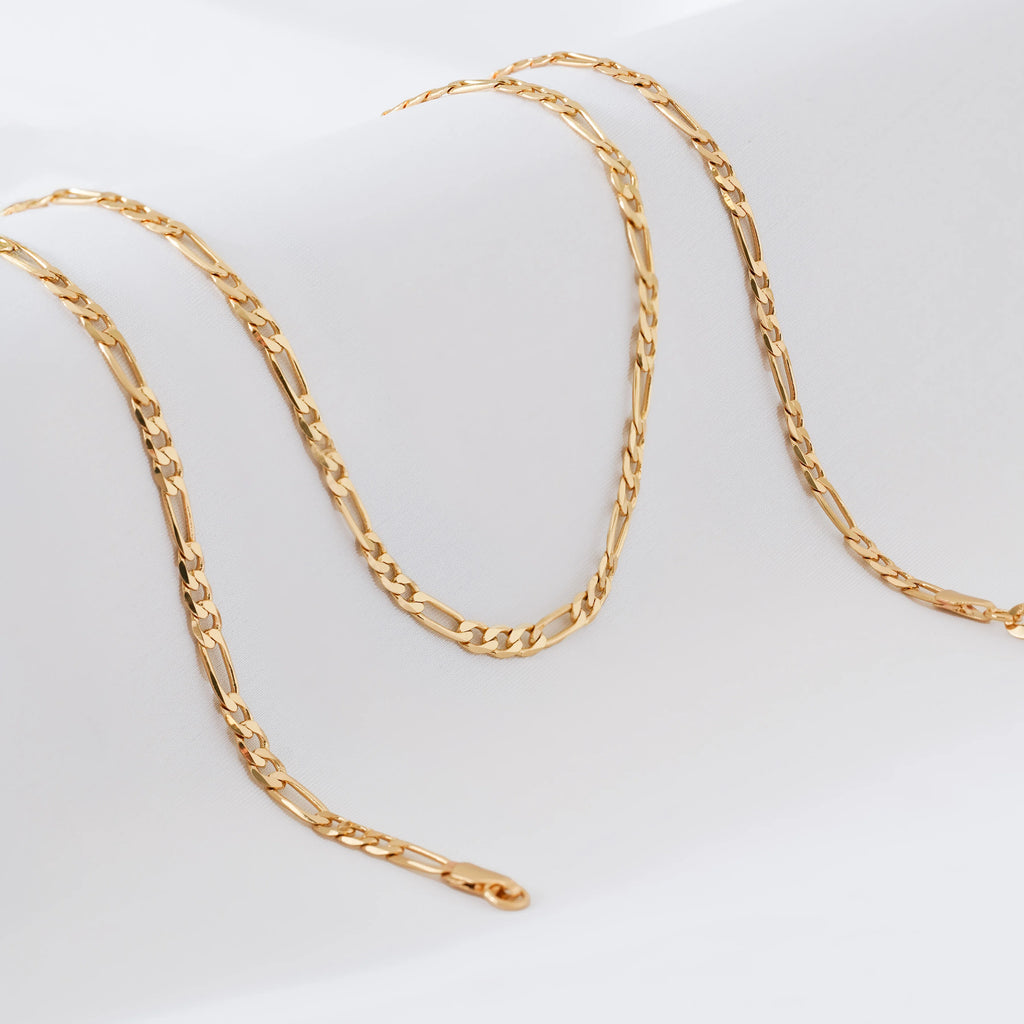 CADENA CARTIER 65CM 3MM-CADENAS-JOYERIA D'ORÉ-ORO LAMINADO 18K CALI