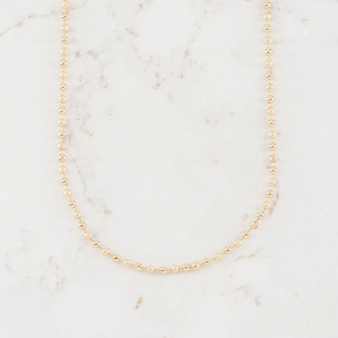 CADENA MILITAR DIAMANTADA LISA 2MM 60CM