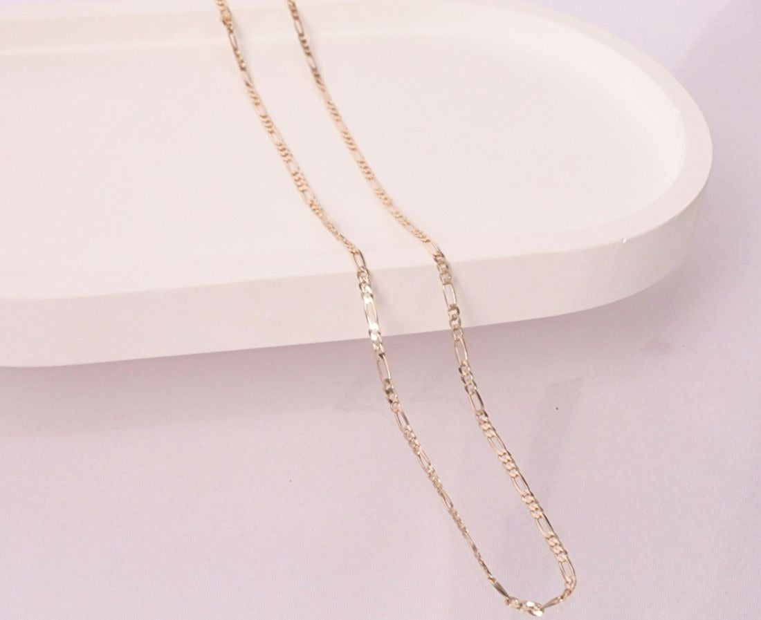 CADENA CARTIER DELGADA 50CM-CADENAS-JOYERIA D'ORÉ-ORO LAMINADO 18K CALI