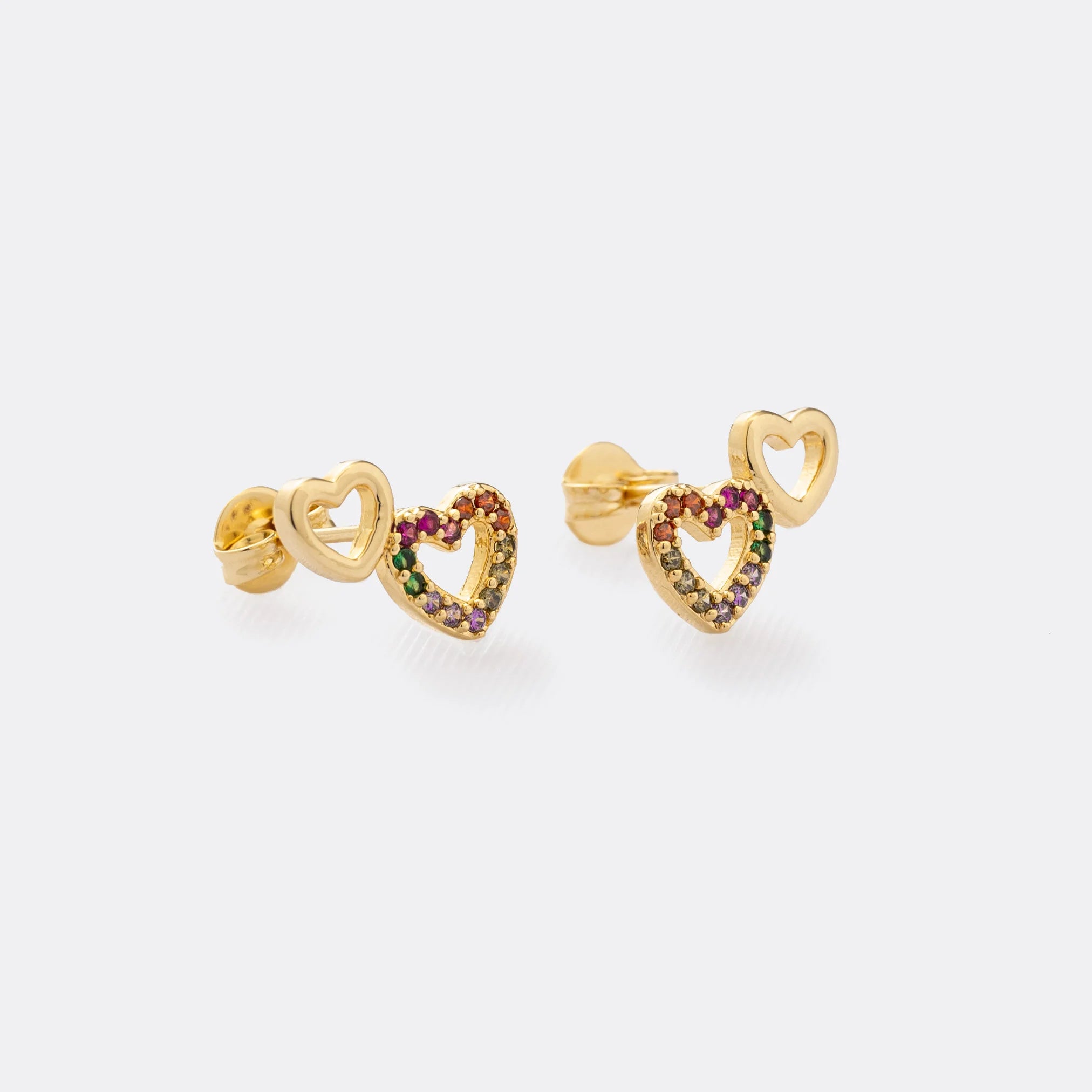 TOPO DOUBLE LOVE-TOPOS-JOYERIA D'ORÉ-ORO LAMINADO 18K CALI