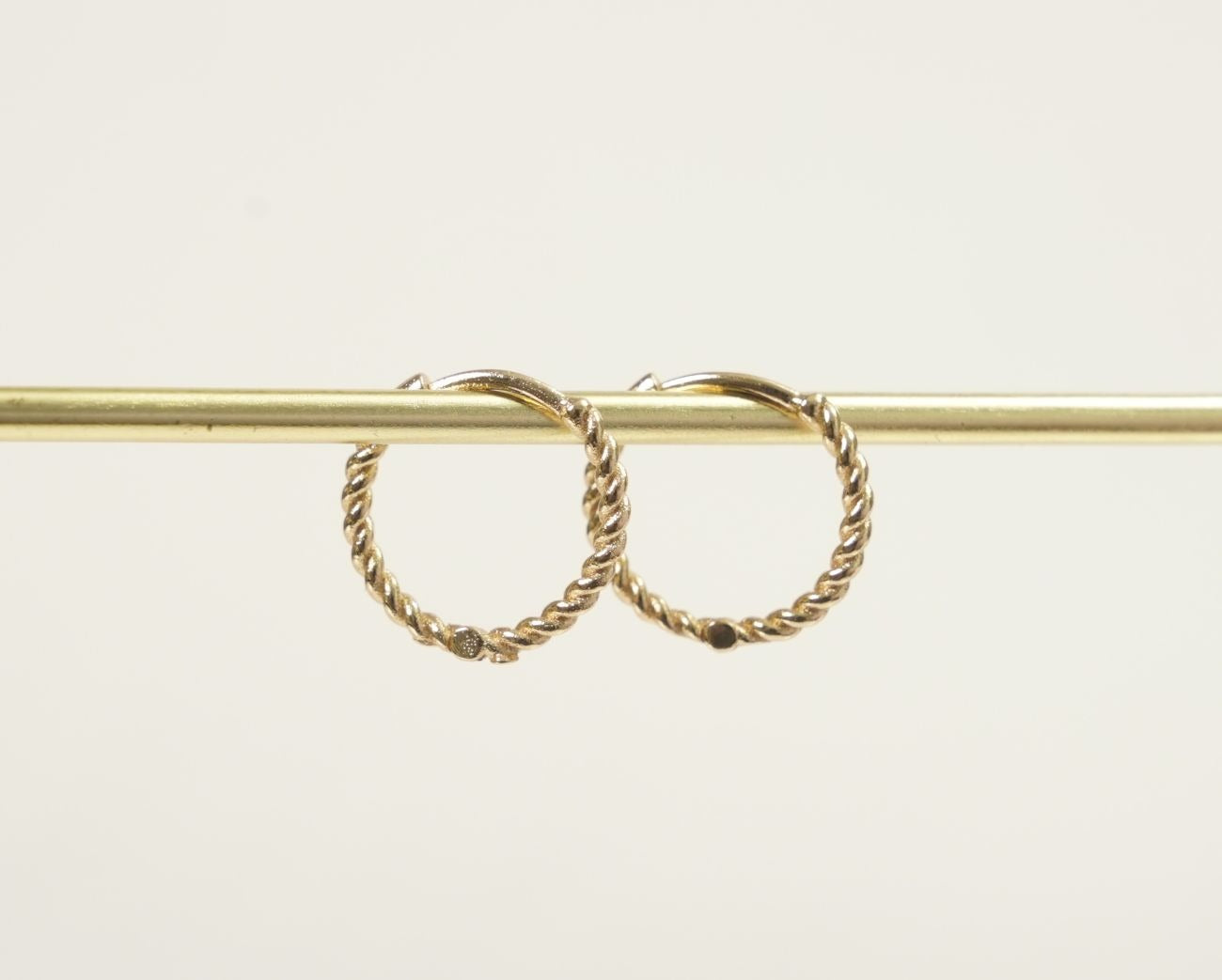 CANDONGA ETERNIDAD DELGADA-CANDONGAS-JOYERIA D'ORÉ-ORO LAMINADO 18K CALI