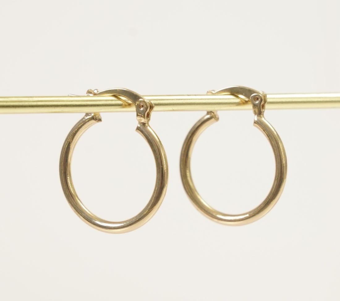 CANDONGA ARO MEDIANA-CANDONGAS-JOYERIA D'ORÉ-ORO LAMINADO 18K CALI