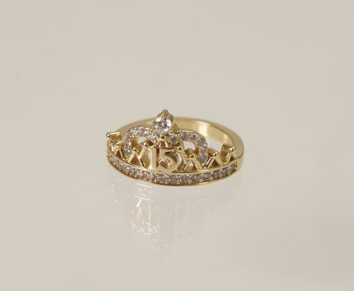 ANILLO 15 AÑOS ZIRCON GRANDE