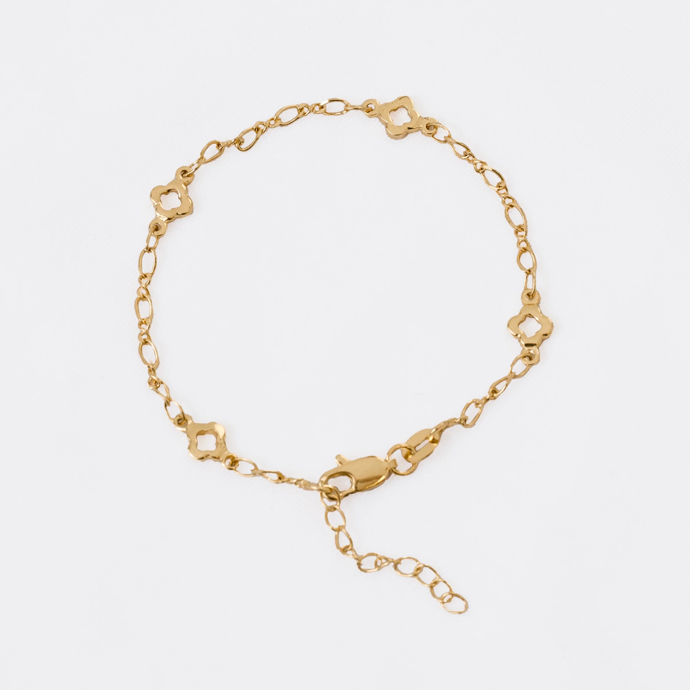 PULSERA CLOVER SILUETA + EXTENSOR