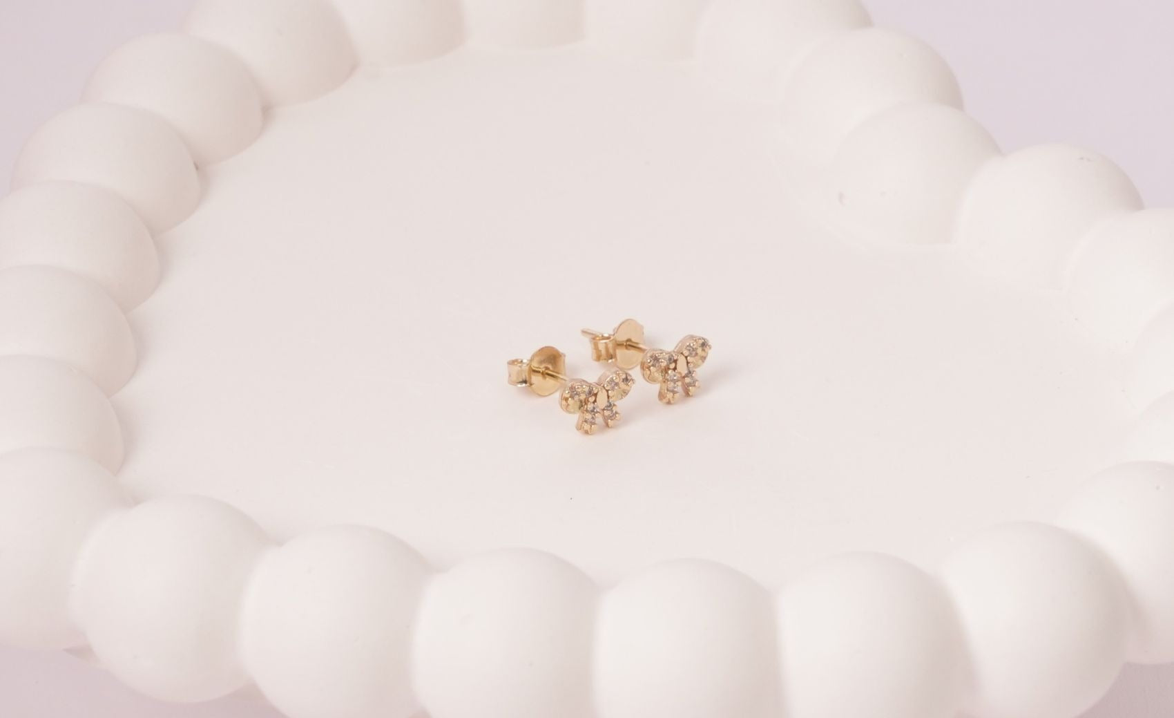 TOPO MOÑO 8 ZIRCONES-TOPOS-JOYERIA D'ORÉ-ORO LAMINADO 18K CALI