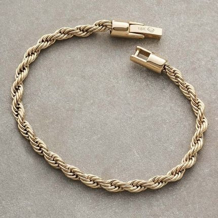 PULSO LAZO 4MM-PULSERAS ORO LAMINADO-JOYERIA D'ORÉ-ORO LAMINADO 18K CALI