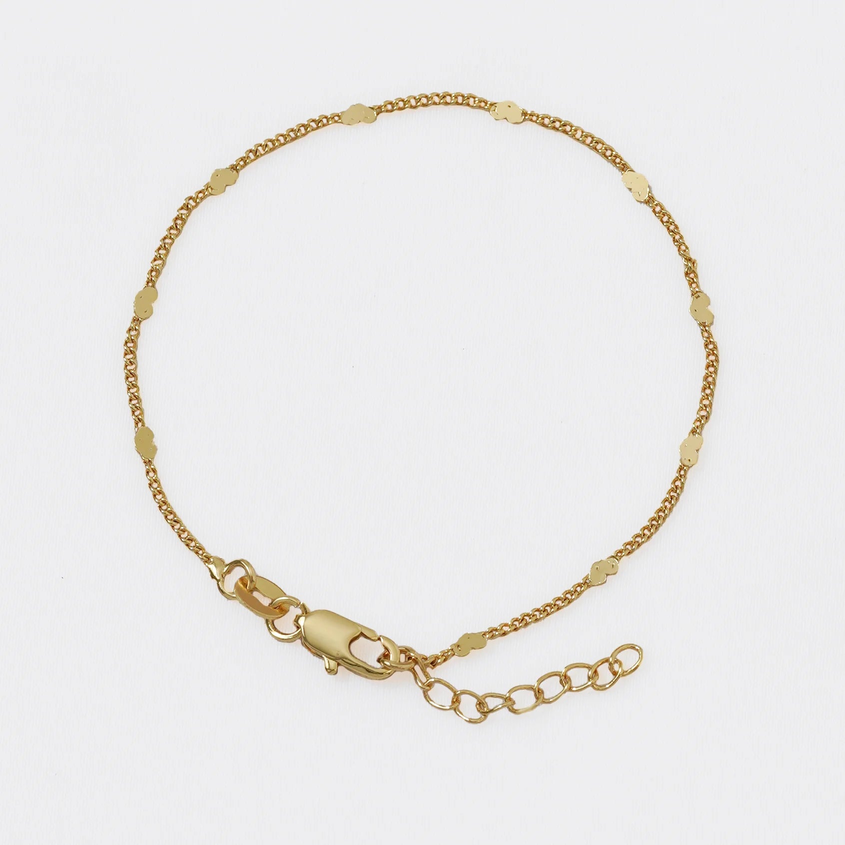 PULSERA CUBANA LOVE 16CM + EXTENSOR
