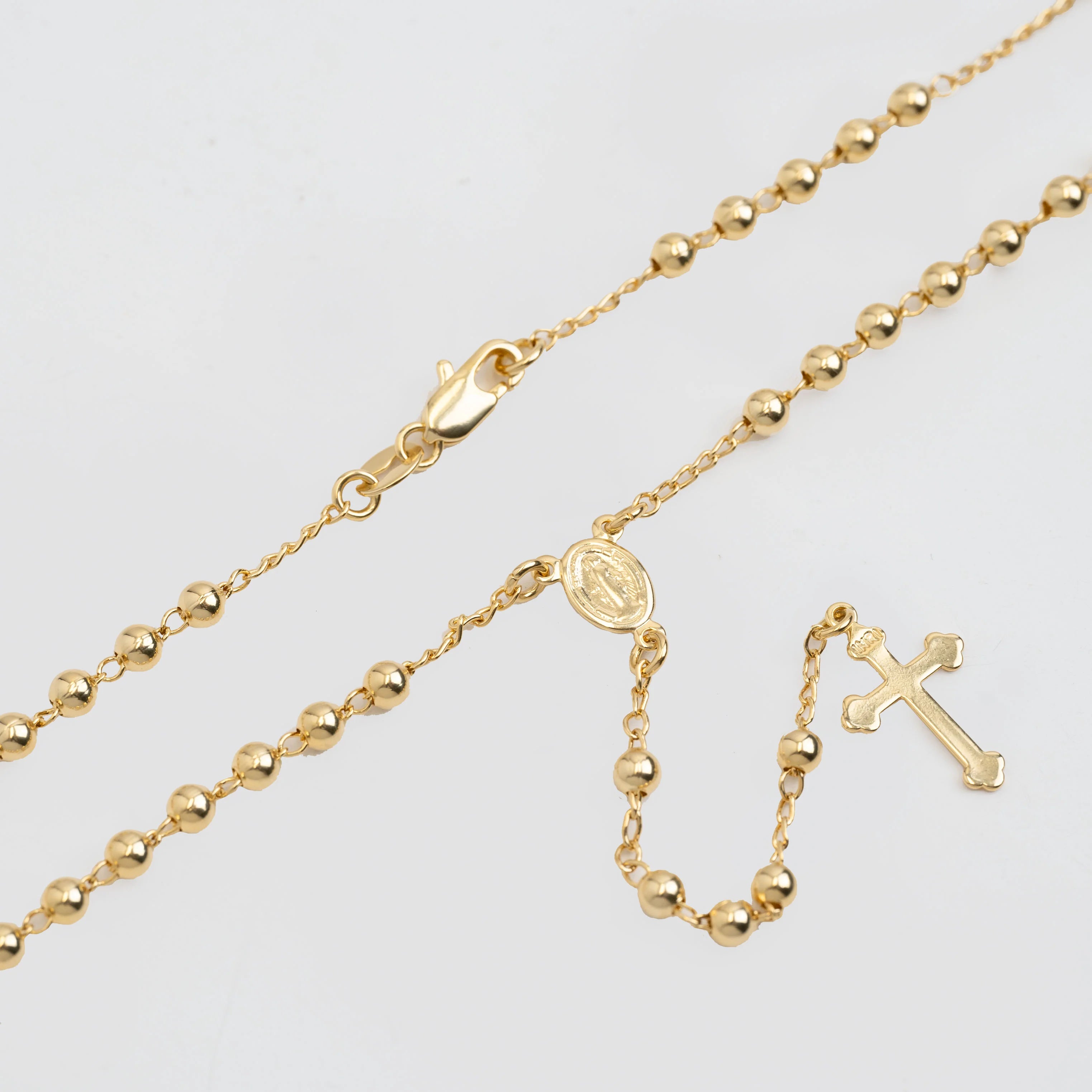 ROSARIO ETERNAL 50CM 3MM-CADENAS-JOYERIA D'ORÉ-ORO LAMINADO 18K CALI