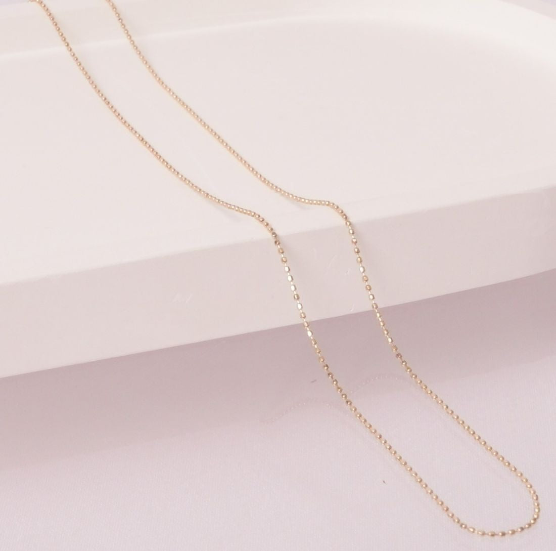 CADENA MILITAR MINI 45CM-CADENAS-JOYERIA D'ORÉ-ORO LAMINADO 18K CALI