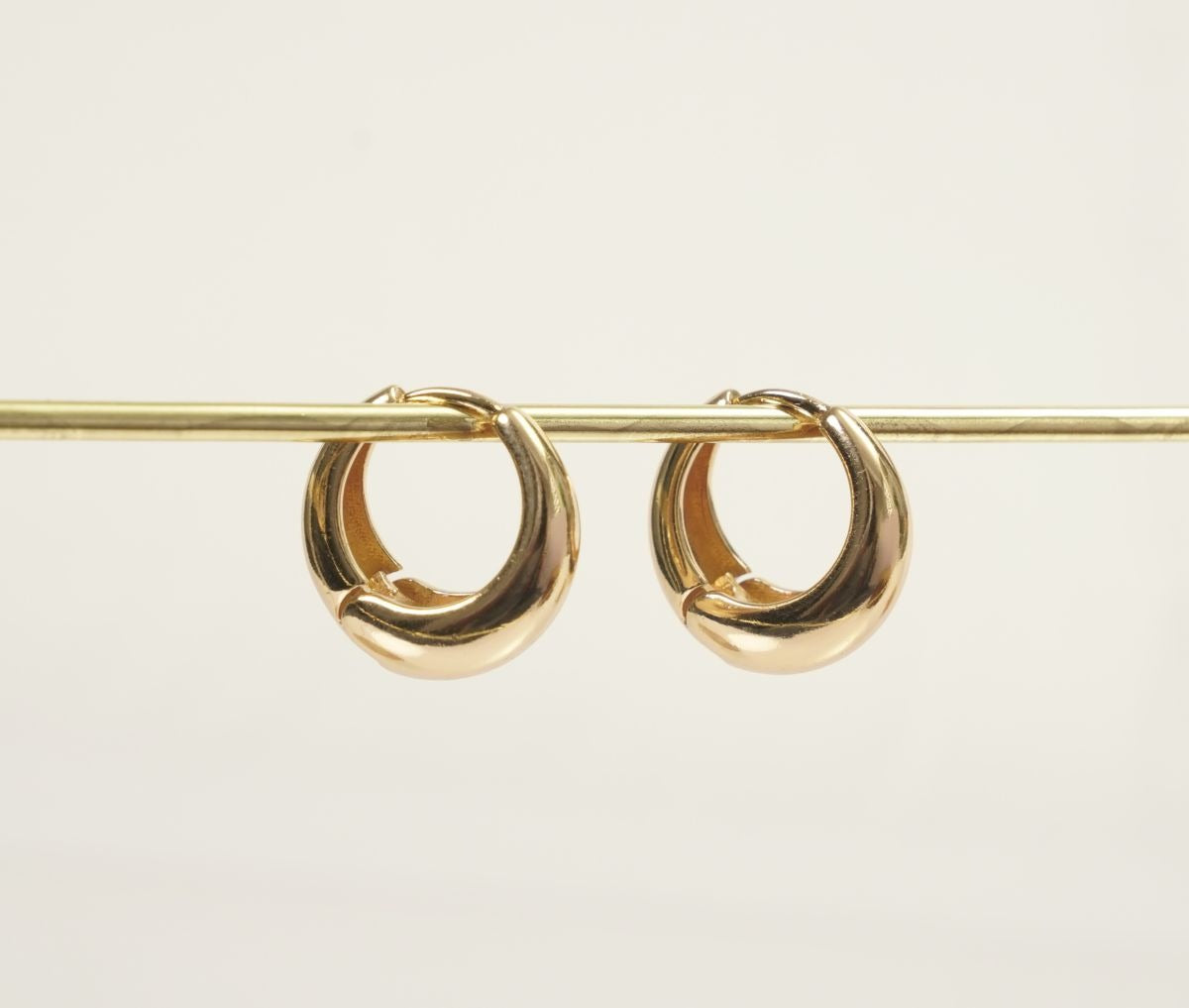 CANDONGA OVALADA GRANDE-CANDONGAS-JOYERIA D'ORÉ-ORO LAMINADO 18K CALI