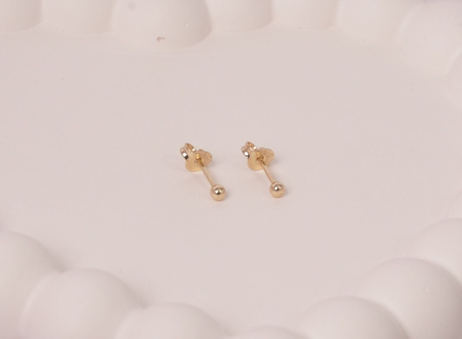 TOPO BALIN 2MM-TOPOS-JOYERIA D'ORÉ-ORO LAMINADO 18K CALI