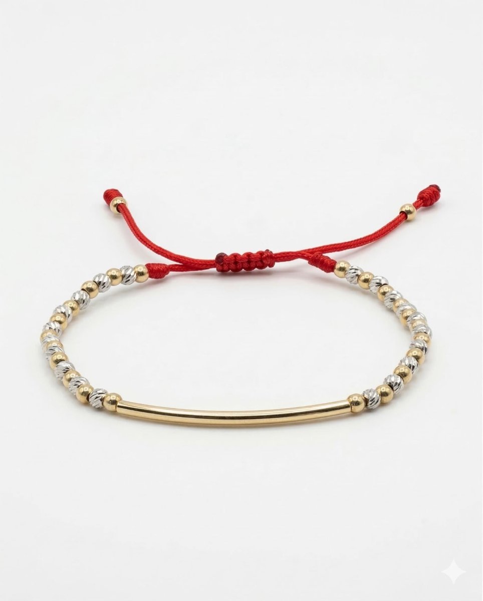 PULSERA CILINDRO 3MM-PULSERAS TEJIDAS-JOYERIA D'ORÉ-ORO LAMINADO 18K CALI