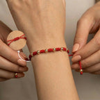 PULSERA DE PROTECCION 7 NUDOS | ORO LAMINADO 18K-PULSERAS TEJIDAS-JOYERIA D'ORÉ-ORO LAMINADO 18K CALI