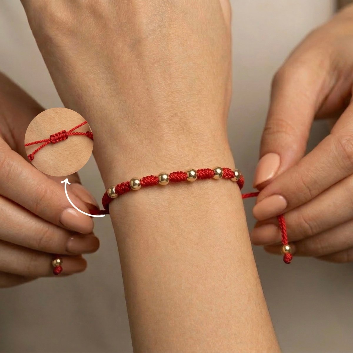 PULSERA DE PROTECCION 7 NUDOS | ORO LAMINADO 18K-PULSERAS TEJIDAS-JOYERIA D'ORÉ-ORO LAMINADO 18K CALI