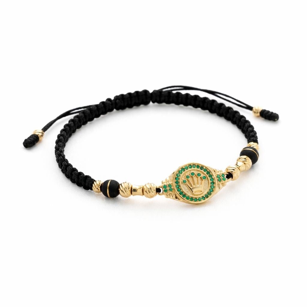 PULSERA HERRAJE ROLEX 4 Y 5MM-PULSERAS TEJIDAS-JOYERIA D'ORÉ-ORO LAMINADO 18K CALI