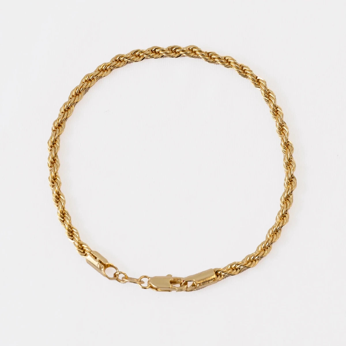 PULSERA LAZO 3MM 19CM-PULSERAS ORO LAMINADO-JOYERIA D'ORÉ-ORO LAMINADO 18K CALI