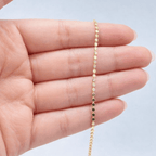 PULSERA PUNTICOS 1.5MM 17CM-PULSERAS ORO LAMINADO-JOYERIA D'ORÉ-ORO LAMINADO 18K CALI