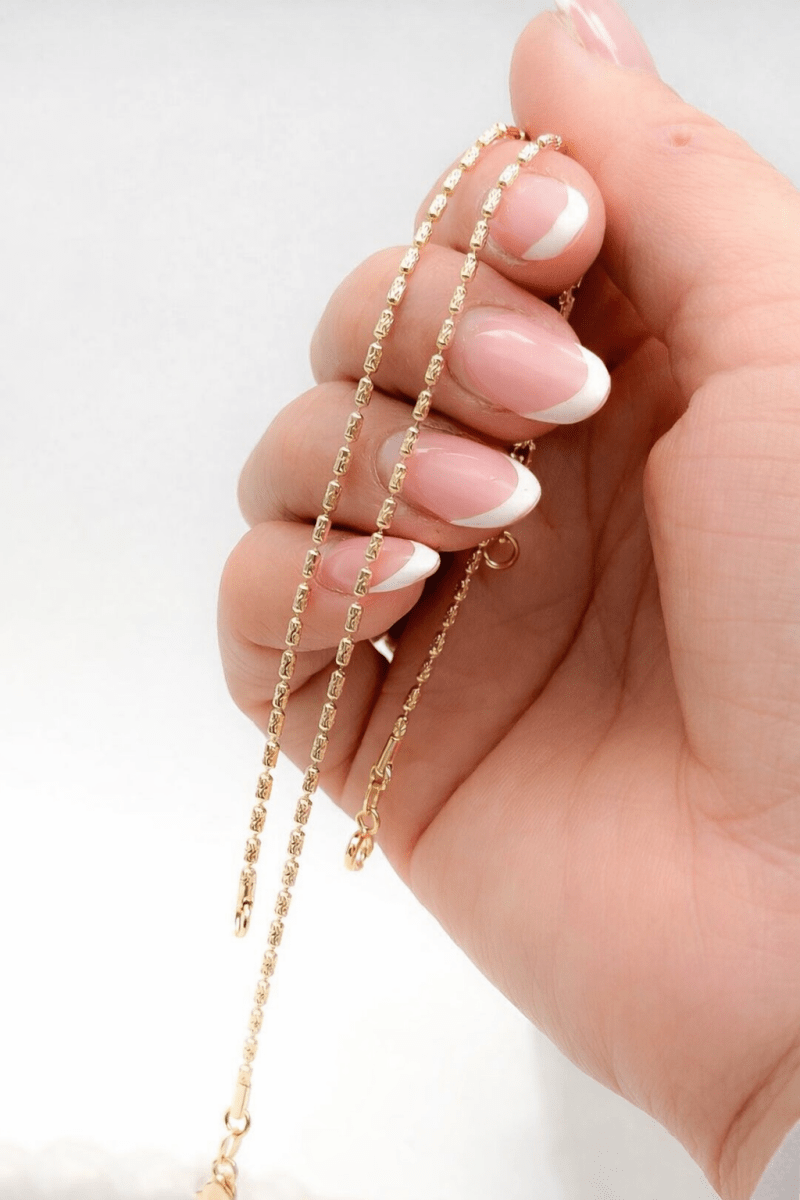 PULSERA RÚSTICA BARRIL 1.5MM 18CM-PULSERAS ORO LAMINADO-JOYERIA D'ORÉ-ORO LAMINADO 18K CALI