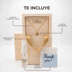 Set protección San Benito oro laminado 18k cali 2