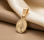 Set Virgen de Protección en Oro Laminado 18K-General-JOYERIA D'ORÉ-ORO LAMINADO 18K CALI