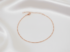 TOBILLERA ORO ROSA CARTIER 28.5CM-TOBILLERAS-JOYERIA D'ORÉ-ORO LAMINADO 18K CALI