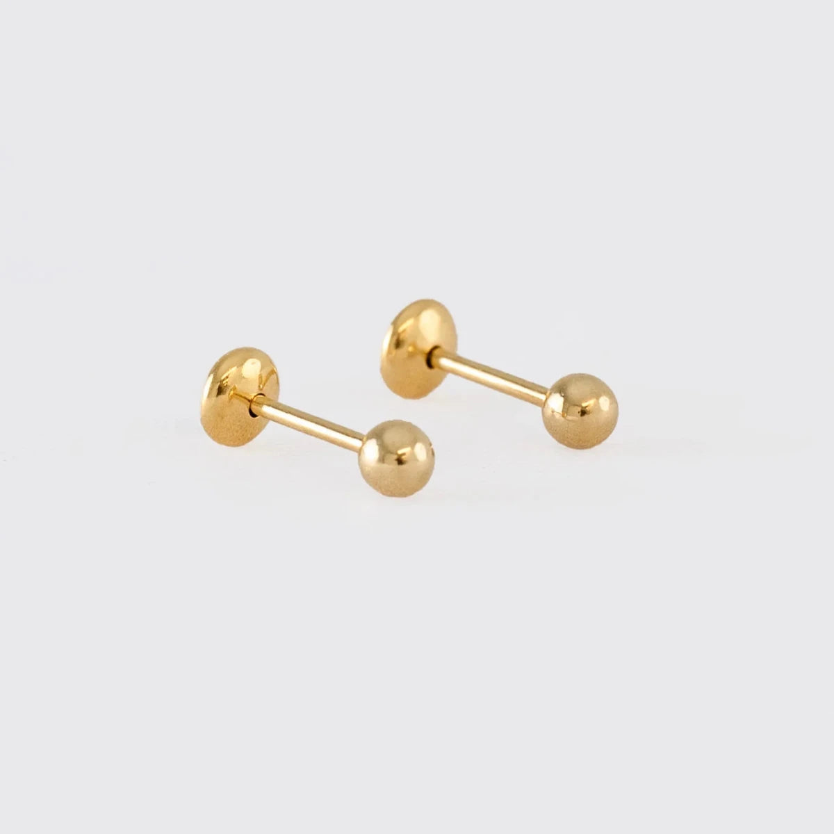 TOPO BALIN 3MM SEGURIDAD-TOPOS-JOYERIA D'ORÉ-ORO LAMINADO 18K CALI
