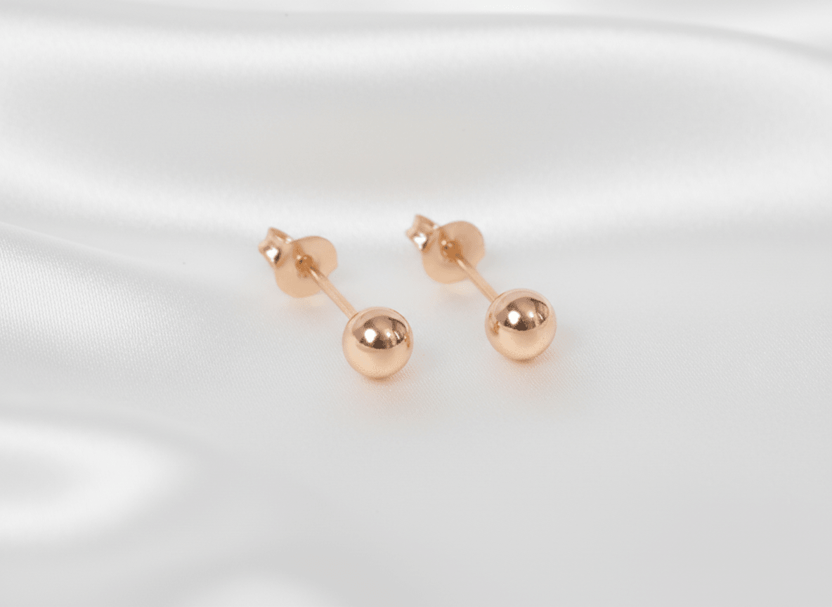 TOPO BALIN 5MM-TOPOS-JOYERIA D'ORÉ-ORO LAMINADO 18K CALI