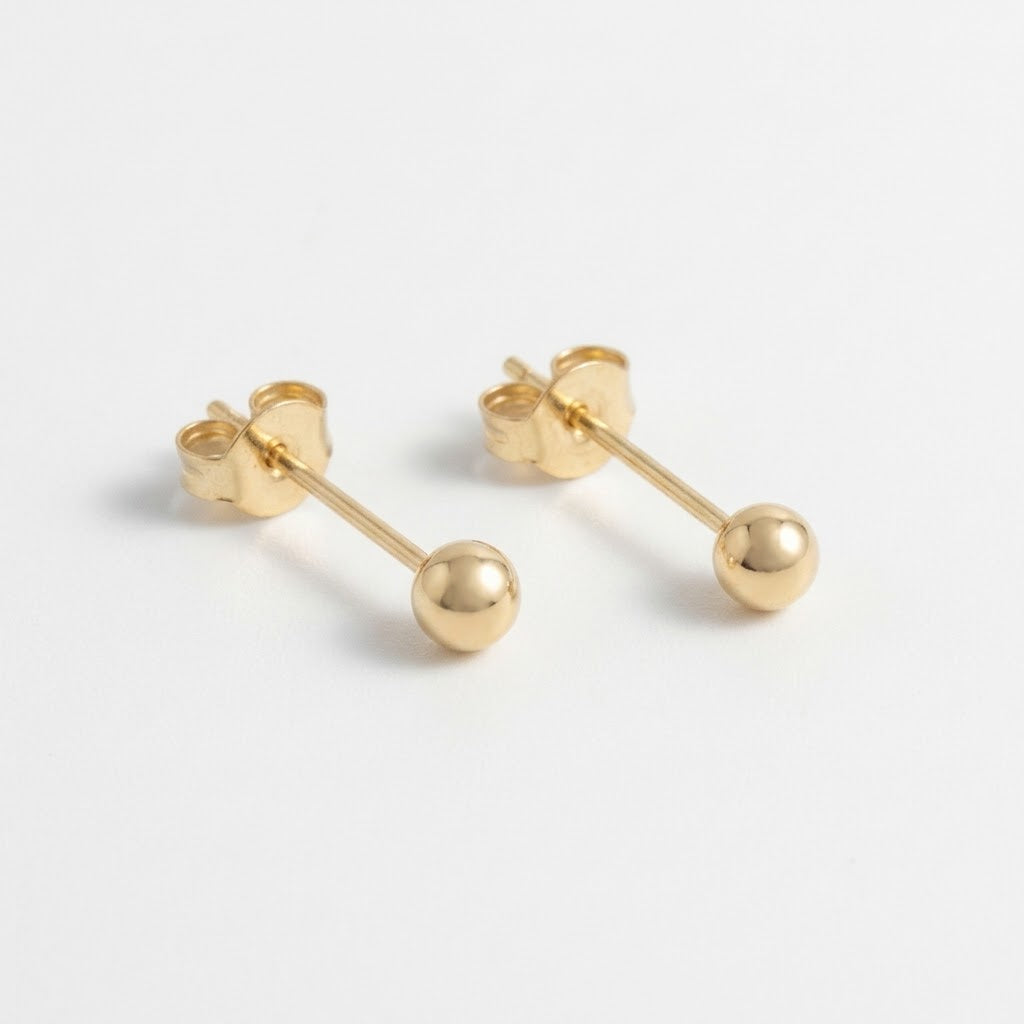 TOPO BALIN 5MM oro laminado 18k cali