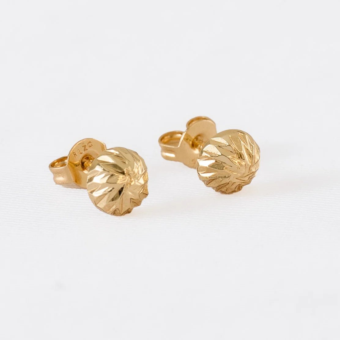 TOPO BALIN ITALY 6MM-TOPOS-JOYERIA D'ORÉ-ORO LAMINADO 18K CALI