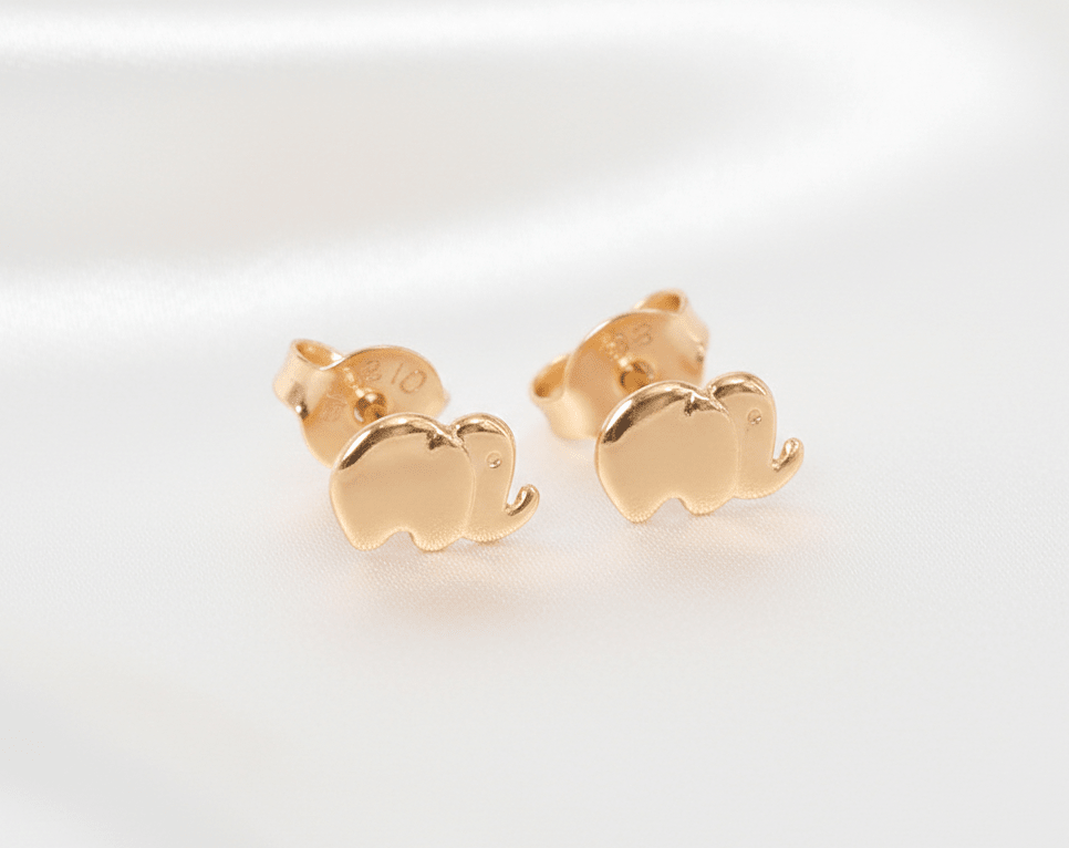 TOPO ELEFANTE PLANO-TOPOS-JOYERIA D'ORÉ-ORO LAMINADO 18K CALI