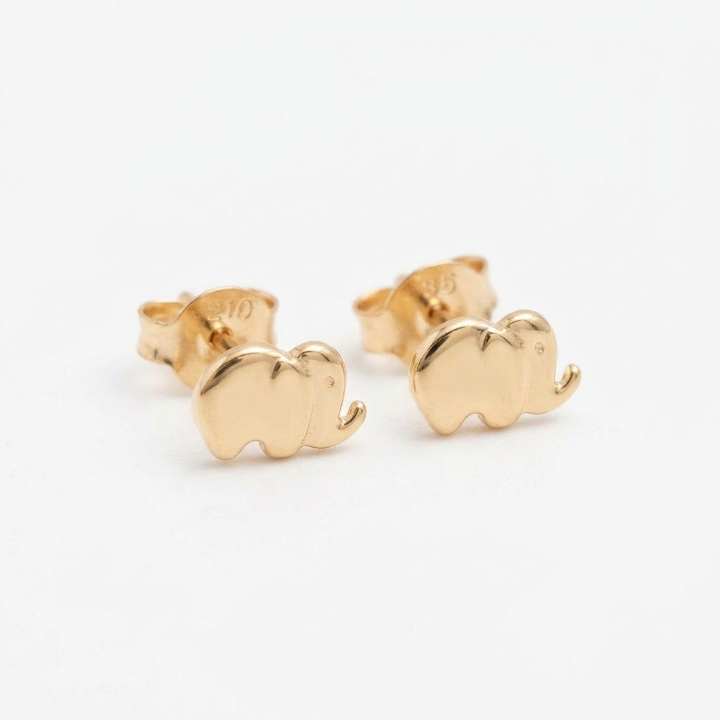 TOPO ELEFANTE PLANO oro laminado 18k cali
