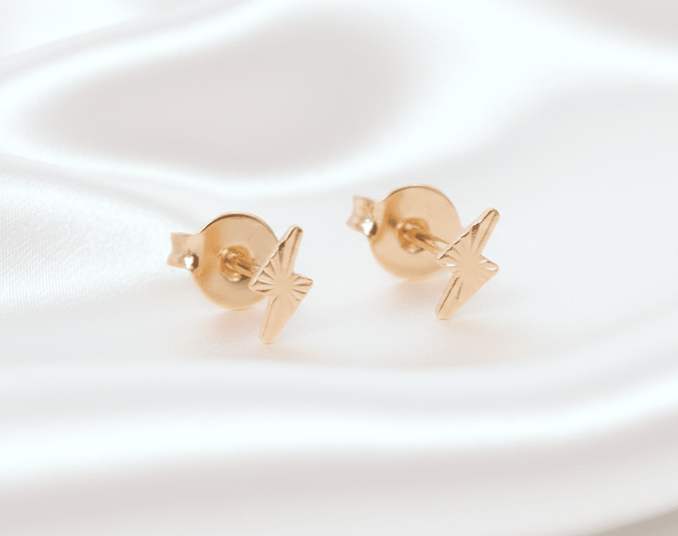 TOPO RAYO PLANO GRABADO-TOPOS-JOYERIA D'ORÉ-ORO LAMINADO 18K CALI