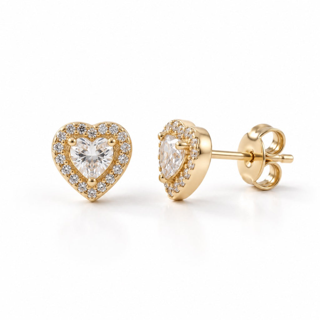 TOPOS AMORE HALO 9 MM oro laminado 18k cali 2