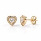 TOPOS AMORE HALO 9 MM oro laminado 18k cali 2