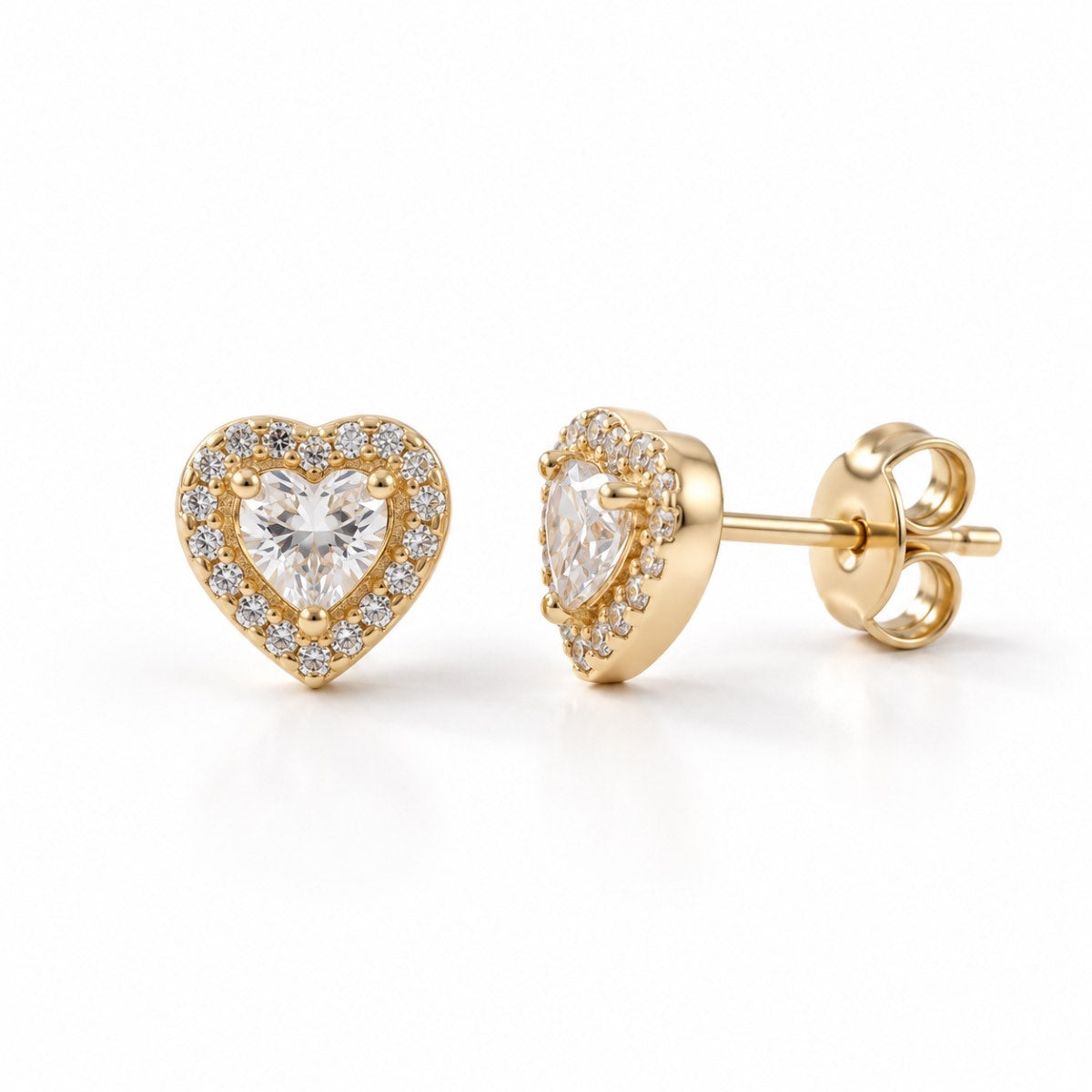 TOPOS AMORE HALO 9 MM oro laminado 18k cali 2