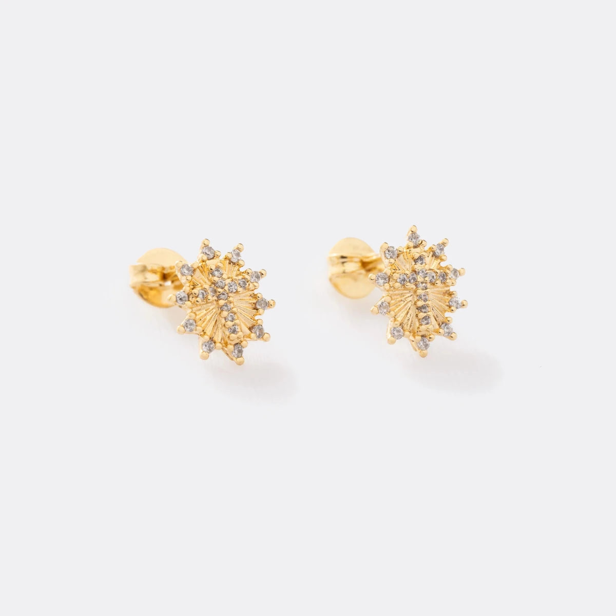 TOPOS CRUZ SAGRADA CIRCONIAS-TOPOS-JOYERIA D'ORÉ-ORO LAMINADO 18K CALI