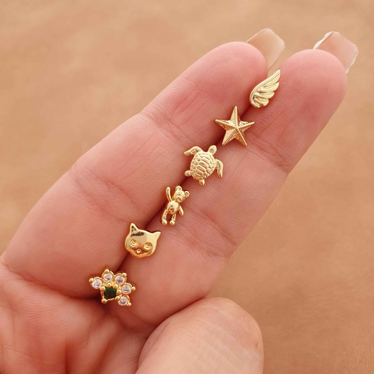 TOPOS TURTLE-TOPOS-JOYERIA D'ORÉ-ORO LAMINADO 18K CALI