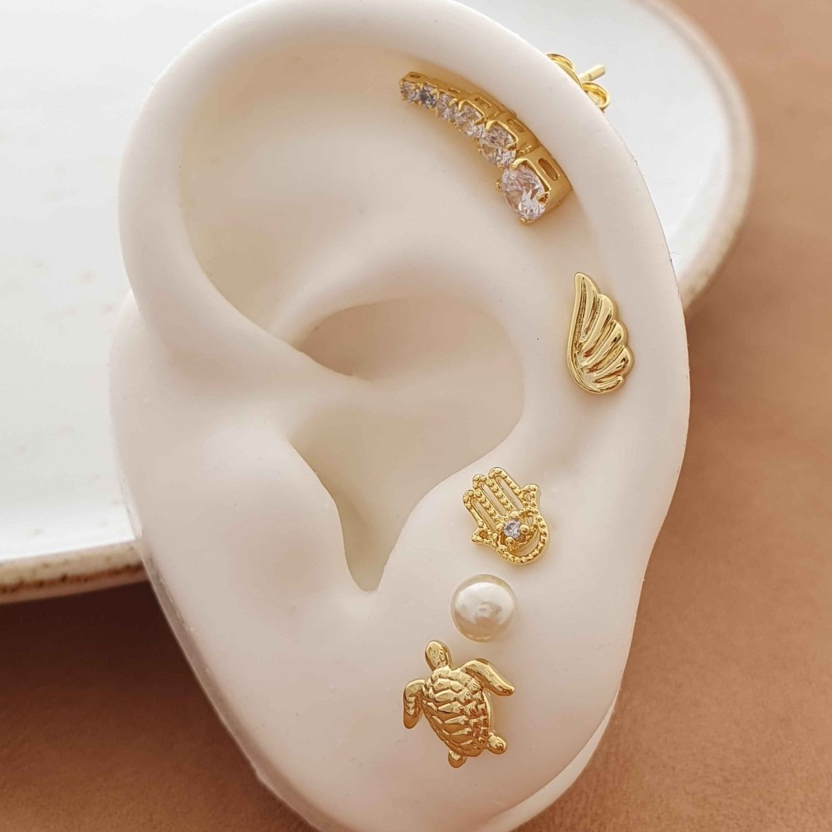 TOPOS TURTLE-TOPOS-JOYERIA D'ORÉ-ORO LAMINADO 18K CALI
